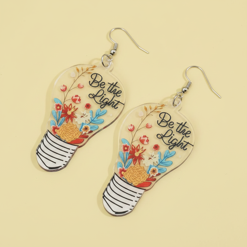 Lightbulb Earrings
