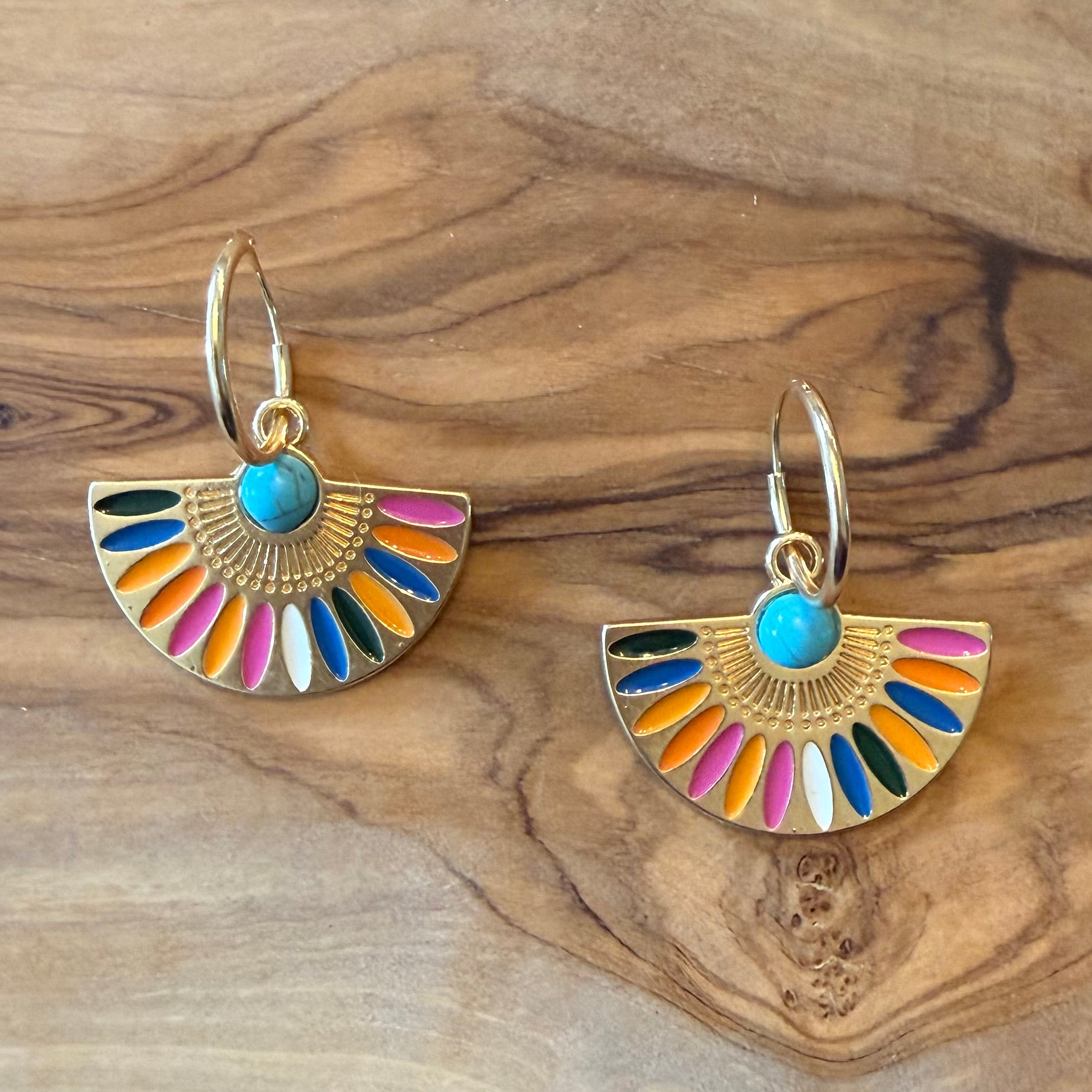 Colorful Charm Earring