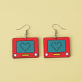 Heart Sketch Earring