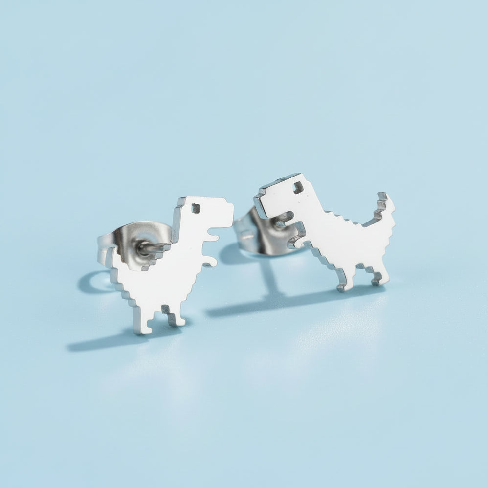 Little Dino Stud Earring