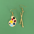 Golden Palette Earring