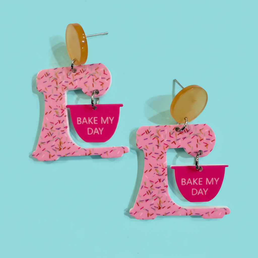 Baking Mixer Earring