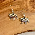 Bulldog Earrings