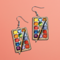 Paint Palette Earrings