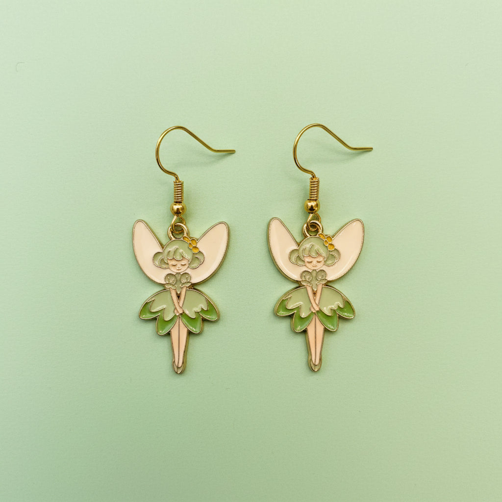 Green Fairy Earring