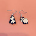 Panda Earrings