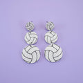 Volleyball Dangle Earring