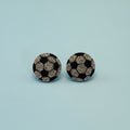 Soccer Stud Earring