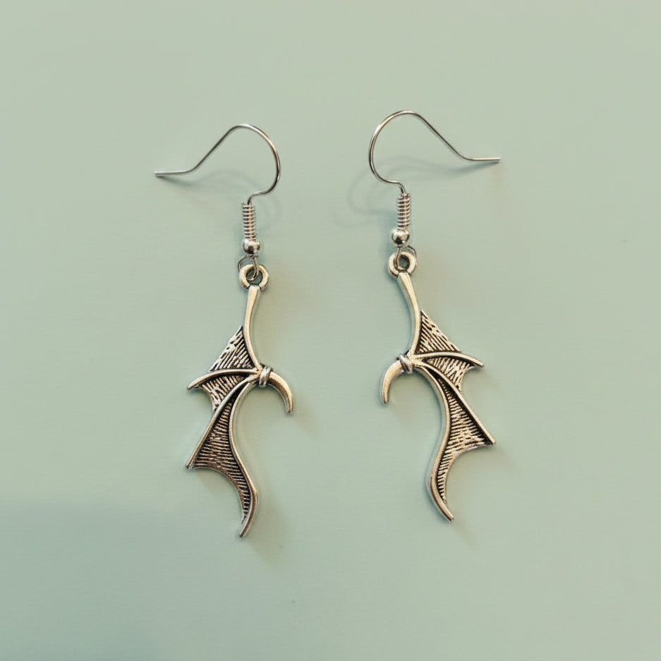 Bat Wing Earring