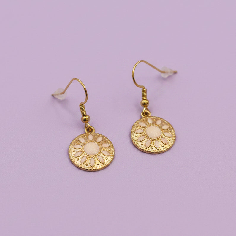 Medallion Earring