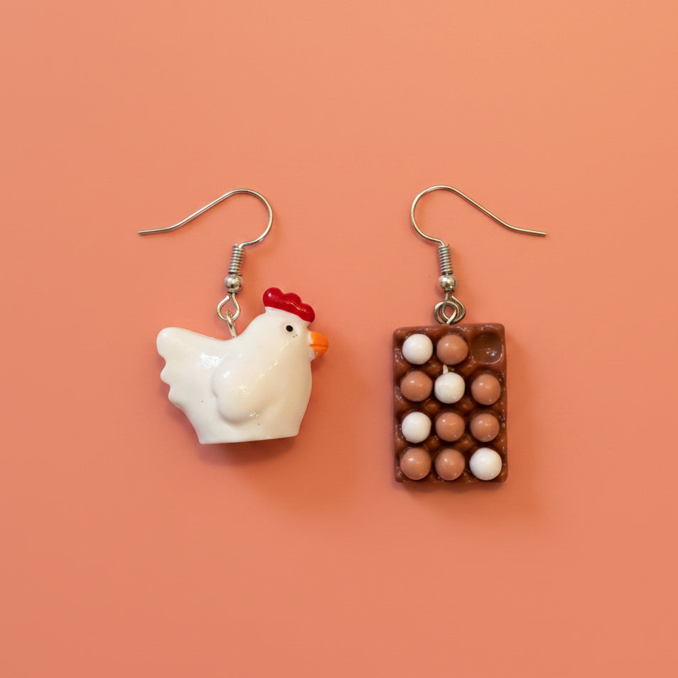 Fresh Eggs Earring