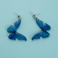 Blue Butterfly Earring