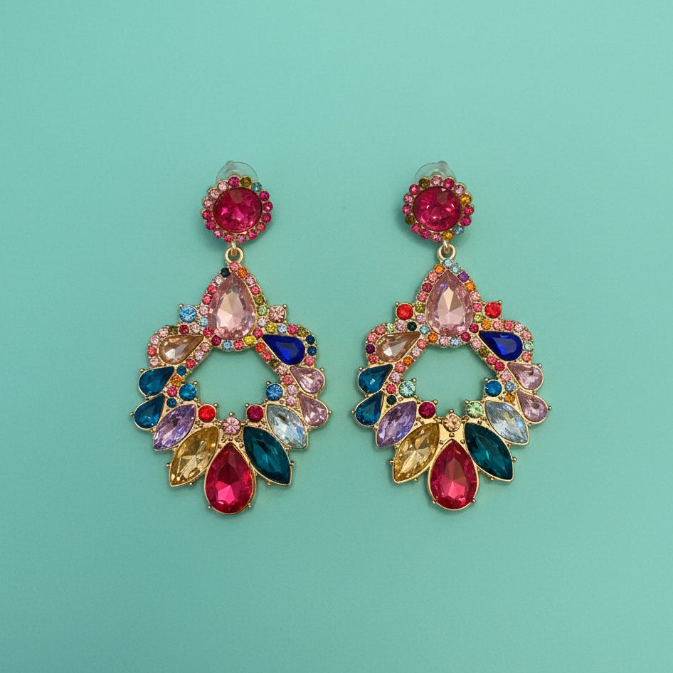 Colorful Jewel Earrings