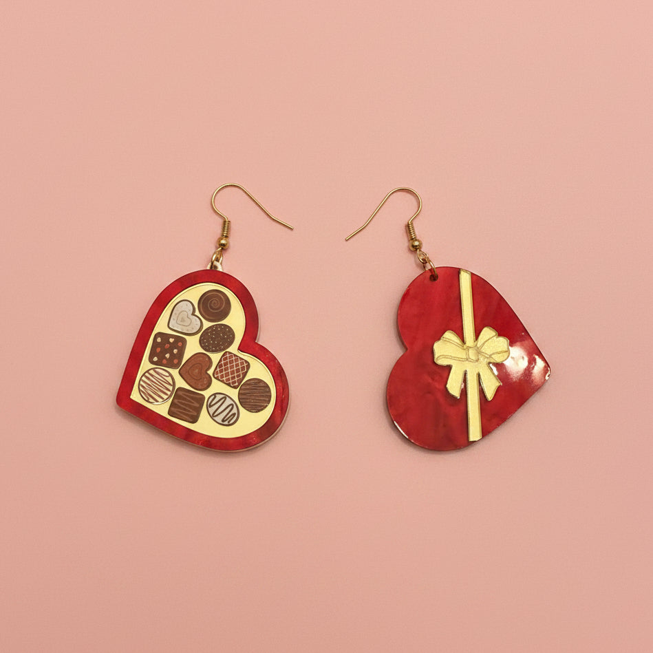 Candy Heart Earring