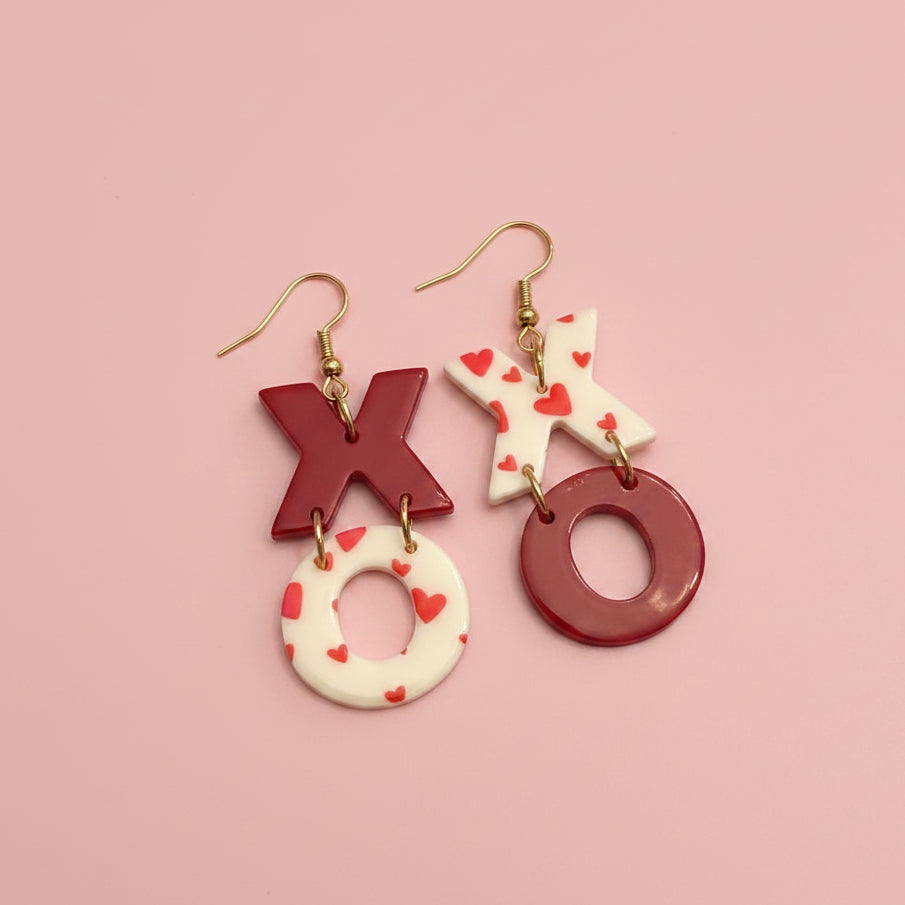 X's and O's Earring