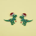 Festive Dino Earring