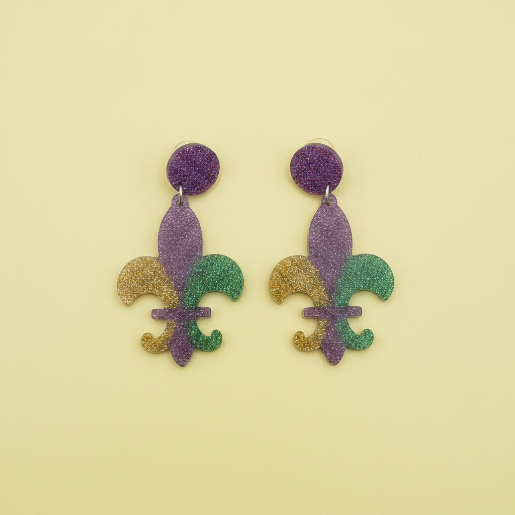 Fleur-de-lis Earring