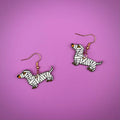 Mummy Pup Earrings