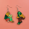 Story Frog Earrings