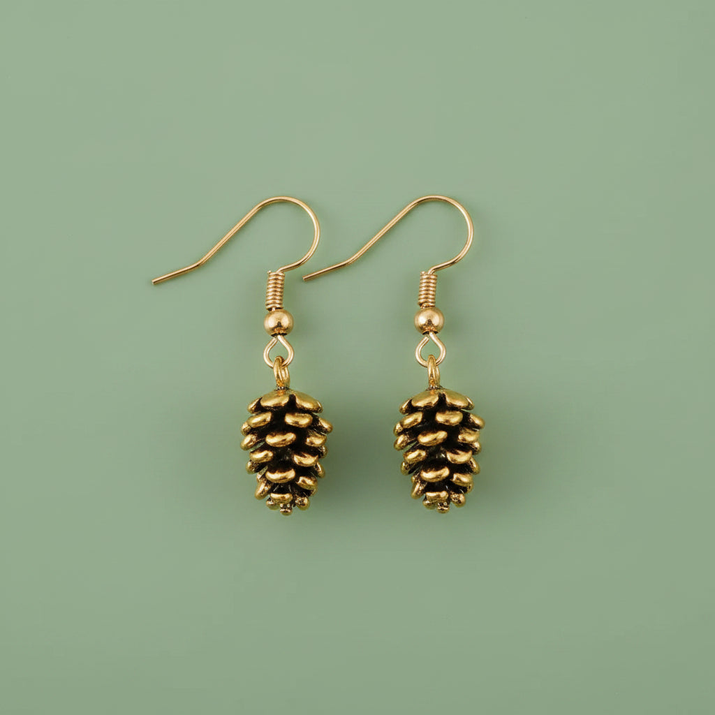 Pinecone Earrings