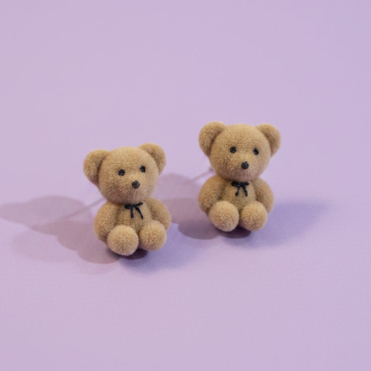 Teddy Bear Earring