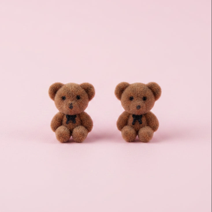 Teddy Bear Earring