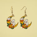 Moon Bunny Earrings