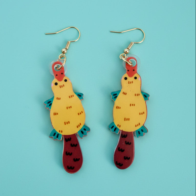 Platypus Earrings