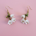 Lily Earring in White