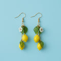 Lemon Dangle Earring