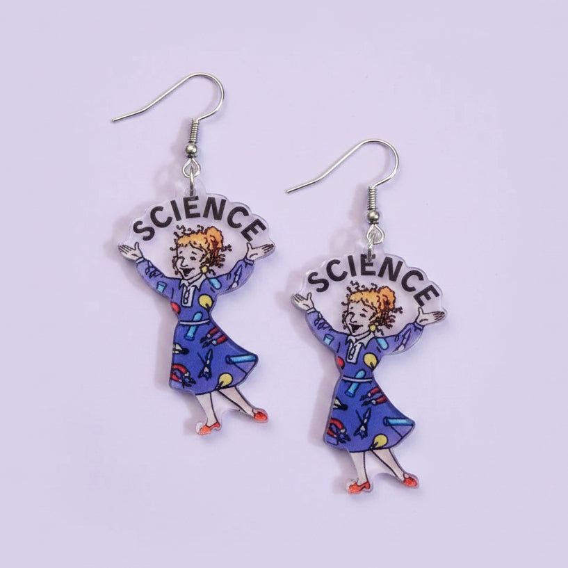 Science Frizz Earrings