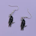 Celestial Crow Earring