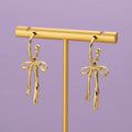 Dangling Bow Earring