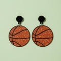 Shimmer Basketball Earring