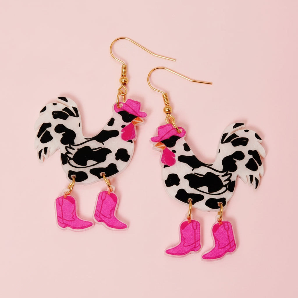 Cowchick Earrings