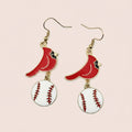 Cards Baseball Earrings