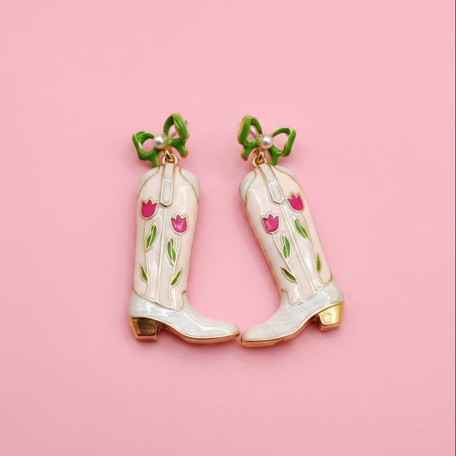 Pretty Boots Earring