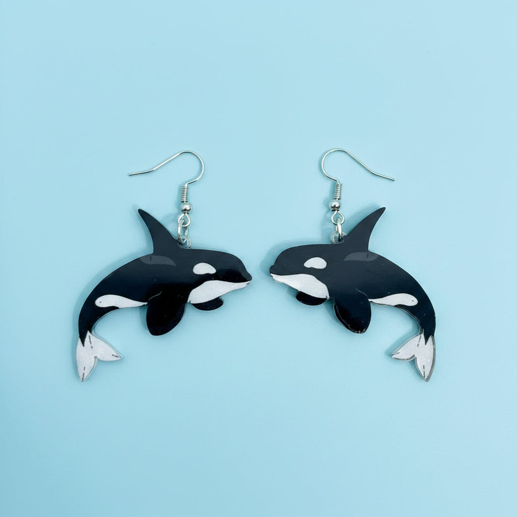 Orca Earring