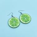 Lime Slice Earring