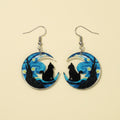 Night Kitty Earrings