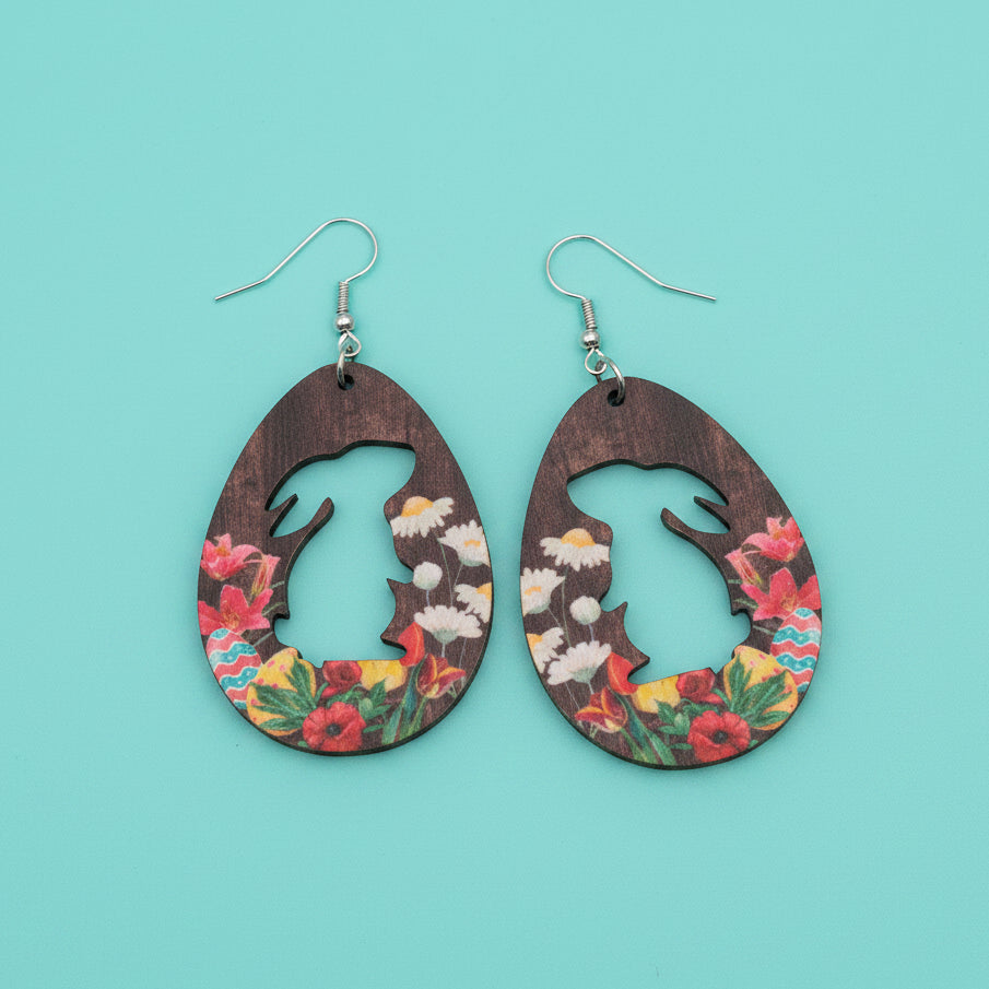 Bunny Cutout Earring