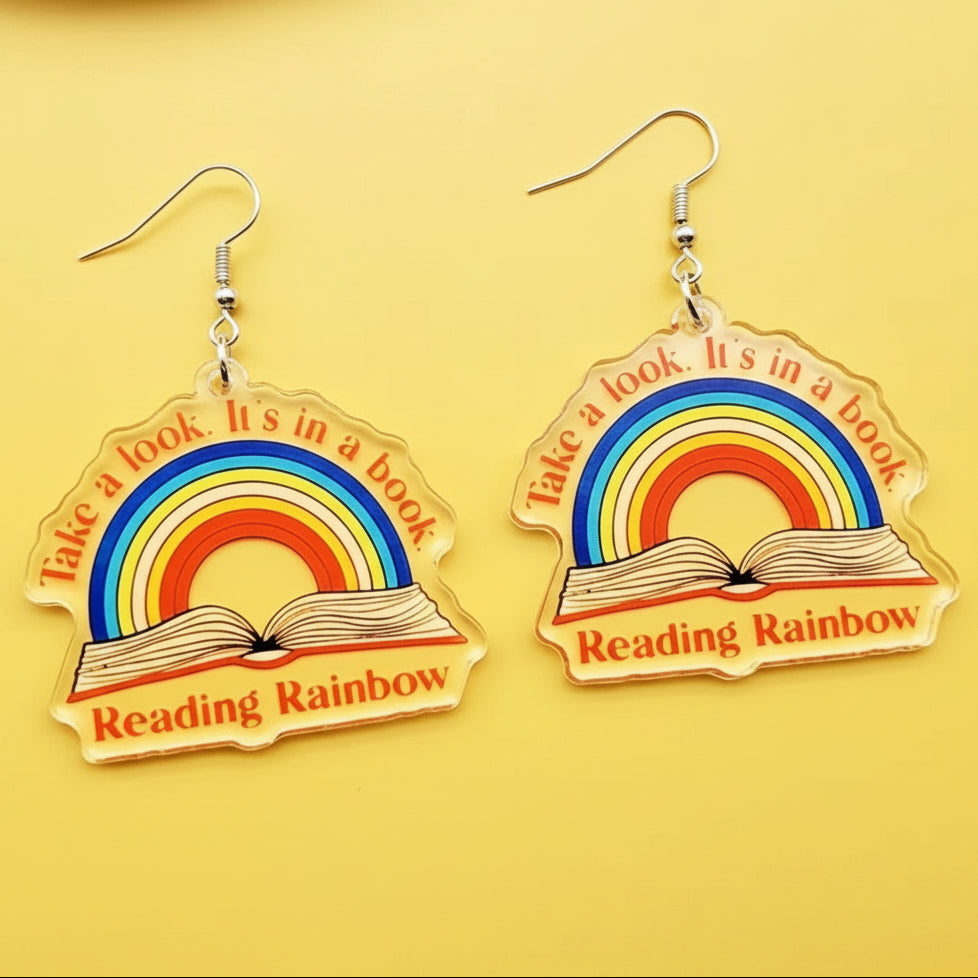 It's in a Book Earrings